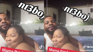 GWR Nana Agradaa and her hubby begins Sekz A THon in the pool as they chopp themseleves wotowoto in new video