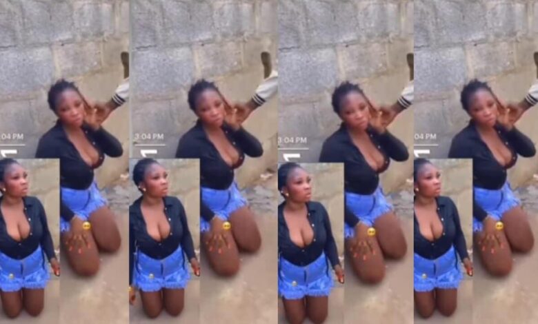 Hookup girl receives merciless beatings for stealing clients iPhone 13 Video