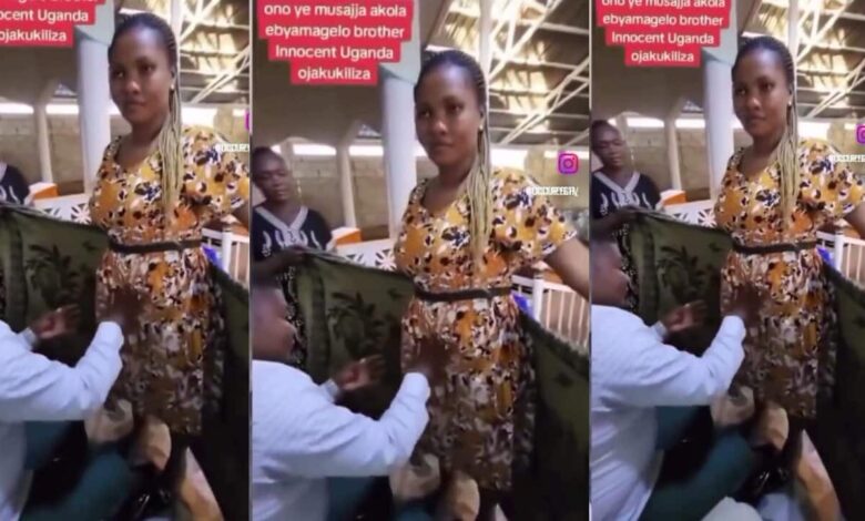Trending video of popular pastor inserting his finger into the private parts of his female church members