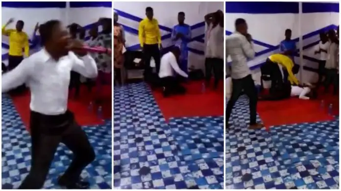 Ghanaian pastor dies mysteriously while preaching in church 696x391