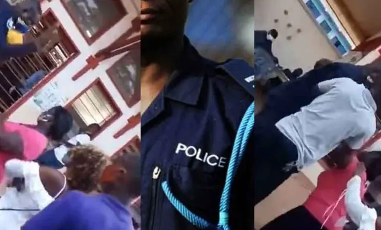 Video of Policeman slapping a woman sparks outrage on social media (1)