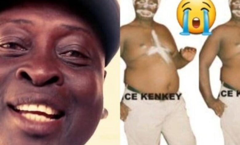 Comedian Ice Kenkey