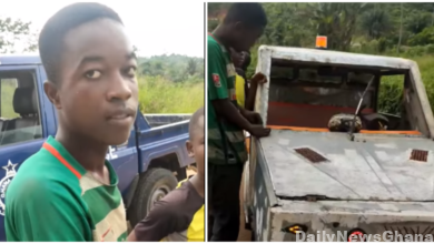 Meet 18 Year Old Student In Tarkwa Who Built His Own Car From Scratch