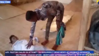 Pastor fails in an attempt to resurrect dead body at Asomafo Nkwanta [video]